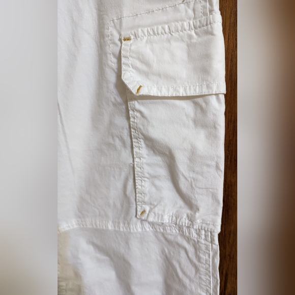💥5 for 25 💥 White💥 Old Navy cargo pants 💥size 12 - Picture 5 of 13